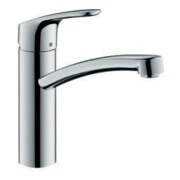 hansgrohe Einhebel-Spültischmischer 160 FOCUS DN 15 Edelstahl-Optik