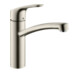 hansgrohe Spültisch-Einhebelmischer 160 Focus M41 1jet, Edelstahl-Optik-2