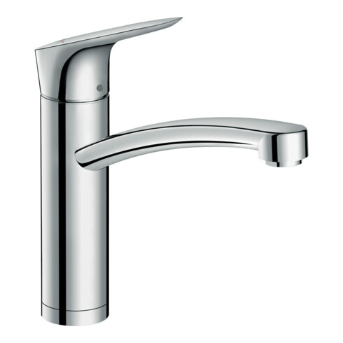 hansgrohe Spültisch-Einhebelmischer 160 Logis M31 Vorfenstermontage, 1jet, chrom