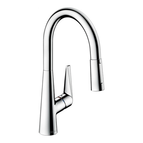 hansgrohe Einhebel-Spültischmischer 200 TALIS S DN 15, mit Ausziehbrause chrom