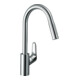 hansgrohe Spültisch-Einhebelmischer 240 Focus M41 mit Ausziehbrause, 2jet, chrom-1