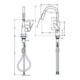 hansgrohe Einhebel-Spültischmischer 240 FOCUS mit Ausziehbrause chrom-5
