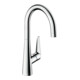 hansgrohe Spültisch-Einhebelmischer 260 Talis M51 1jet, Edelstahl-Optik-1