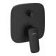 hansgrohe Einhebel-Wannenarmatur Logis mattschwarz, UP-1