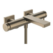 hansgrohe Einhebel-Wannenarmatur Tecturis E Ausladung 213mm, AP, brushed bronze
