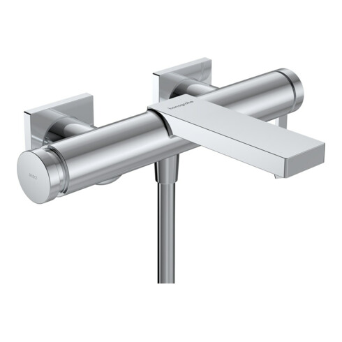 hansgrohe Einhebel-Wannenarmatur Tecturis E Ausladung 213mm, AP, chrom