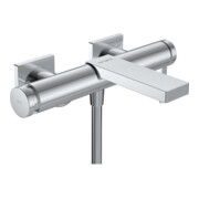 hansgrohe Einhebel-Wannenarmatur Tecturis E Ausladung 213mm, AP, chrom