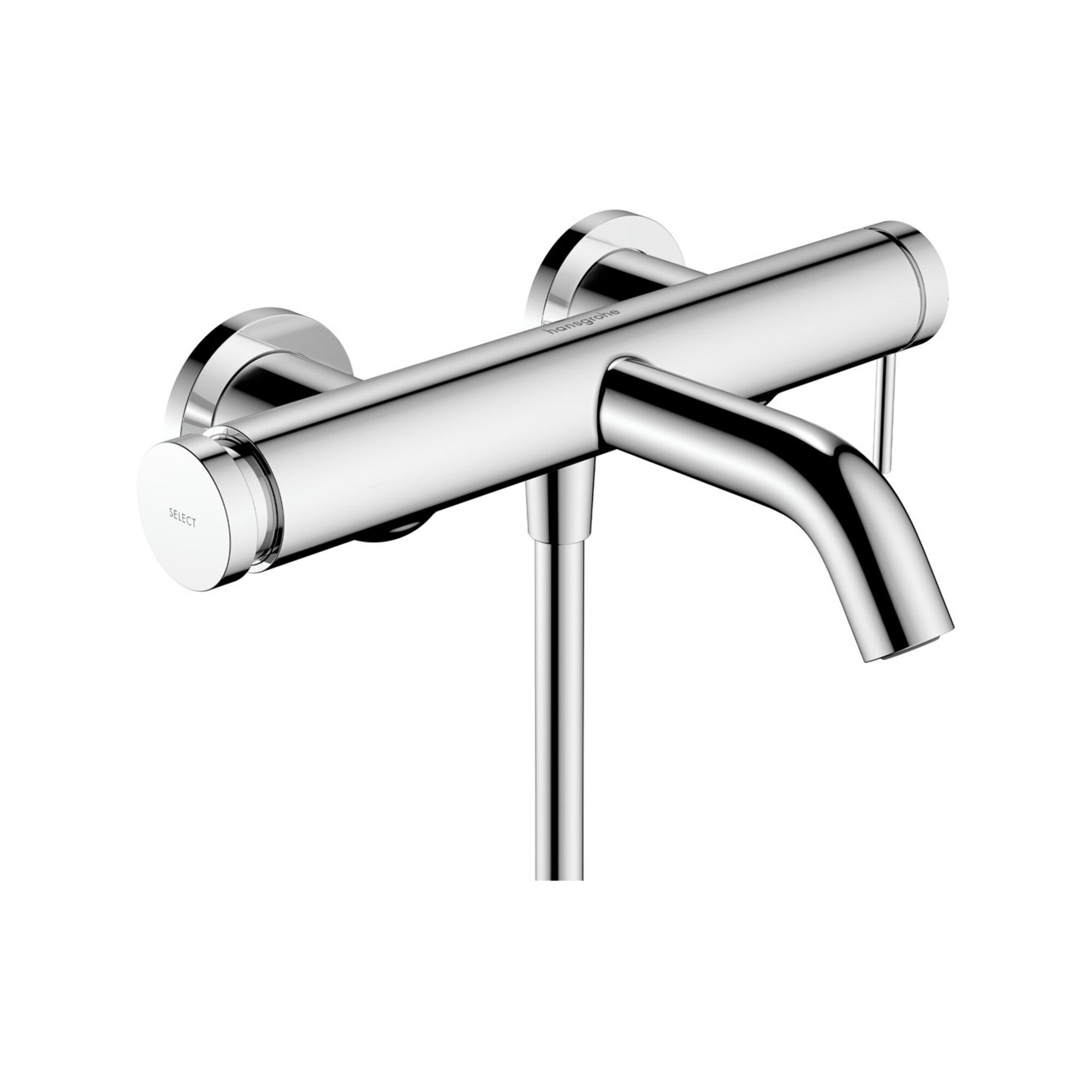 hansgrohe Einhebel-Wannenarmatur Tecturis S AP, chrom