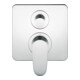 hansgrohe Fertigset Axor Citterio M UP-Wannen-Einhebelmischer, chrom-3