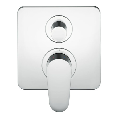 hansgrohe Fertigset Axor Citterio M UP-Wannen-Einhebelmischer, chrom