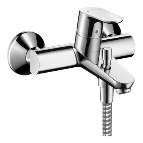 hansgrohe Wannen-Einhebelmischer Focus AP, chrom