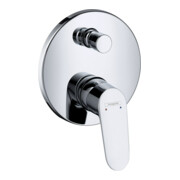 hansgrohe Fertigmontageset Focus UP-Wannen-Einhebelmischer, chrom