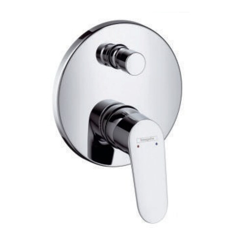 hansgrohe Einhebel-Wannenmischer FOCUS Unterputz chrom