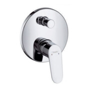 hansgrohe Einhebel-Wannenmischer FOCUS Unterputz chrom