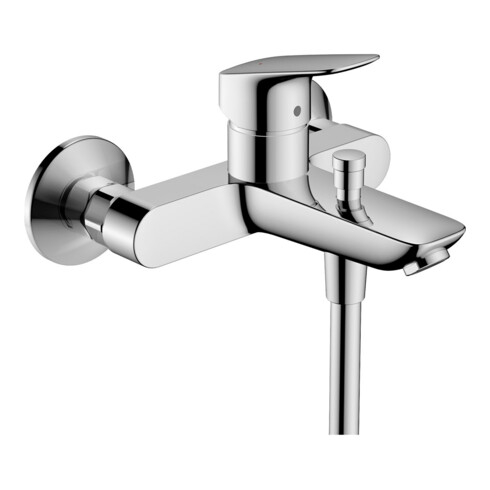 hansgrohe Wannen-Einhebelmischer Logis AP, 2 Verbraucher, chrom