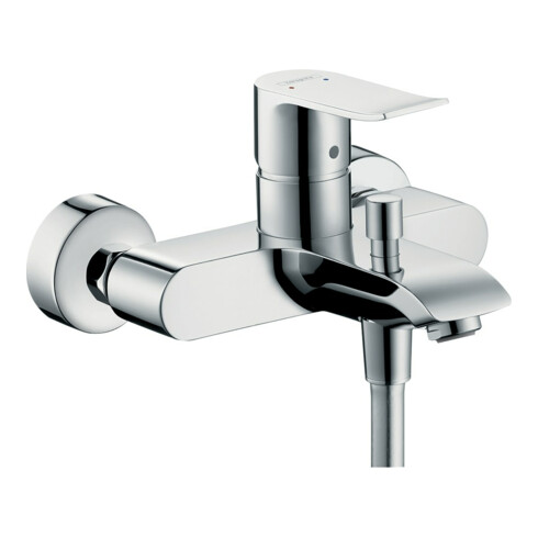 hansgrohe Wannen-Einhebelmischer Metris AP, chrom