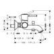 hansgrohe Einhebel-Wannenmischer TALIS CLASSIC DN 15 chrom-3
