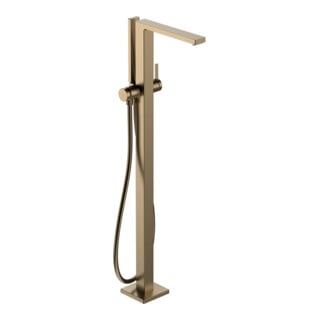 hansgrohe Einhebel-Wannenmischer Tecturis E bodenstehend, brushed bronze