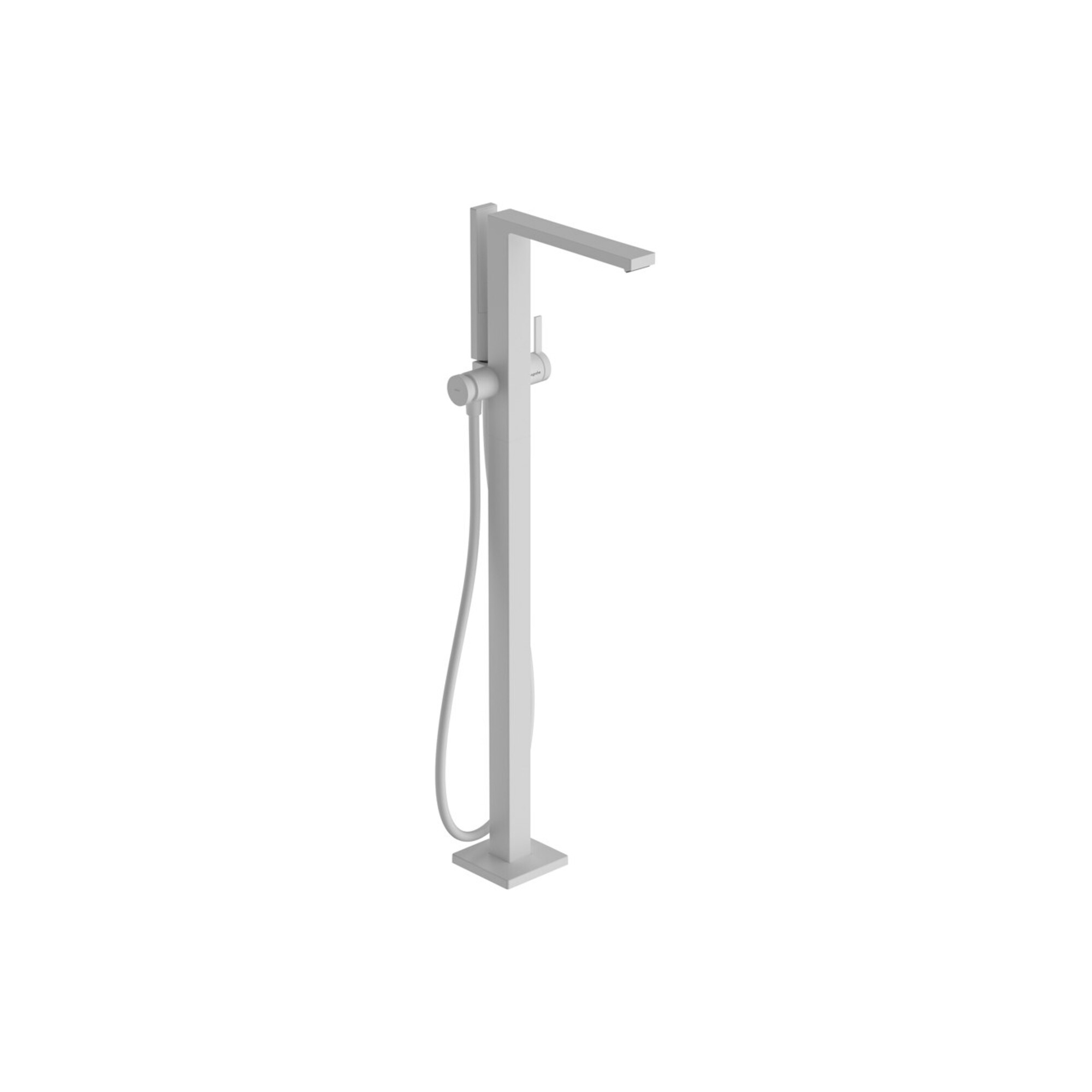 hansgrohe Einhebel-Wannenmischer Tecturis E bodenstehend, mattweiß