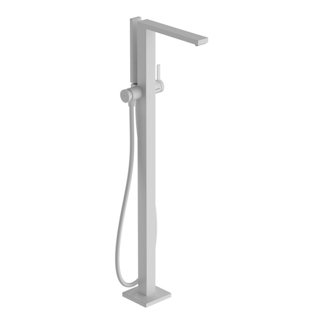 hansgrohe Einhebel-Wannenmischer Tecturis E bodenstehend, mattweiß