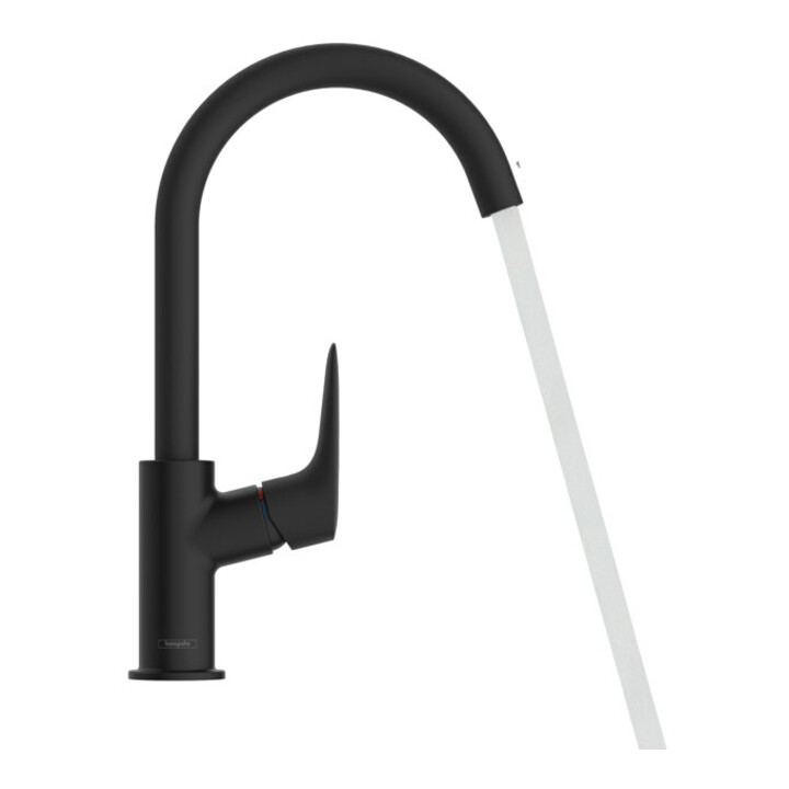hansgrohe Einhebel-Waschtischarmatur Logis KS-Zugst.-Abl., m Schwenkausl.