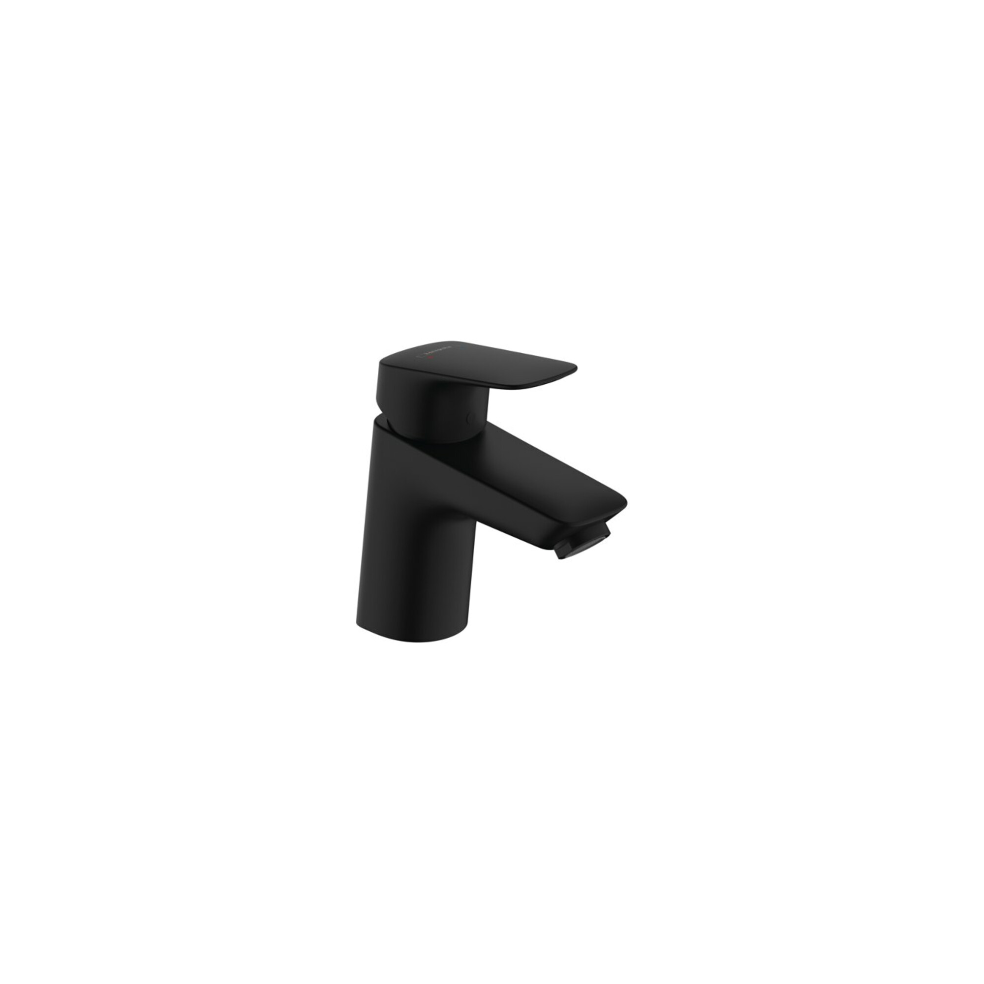 hansgrohe Einhebel-Waschtischarmatur Logis Met.-Zugst.-Abl., o CSt, A 107mm, ms