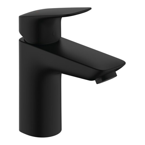 hansgrohe Einhebel-Waschtischarmatur Logis Met.-Zugst.-Abl., o CSt, A 108mm, ms