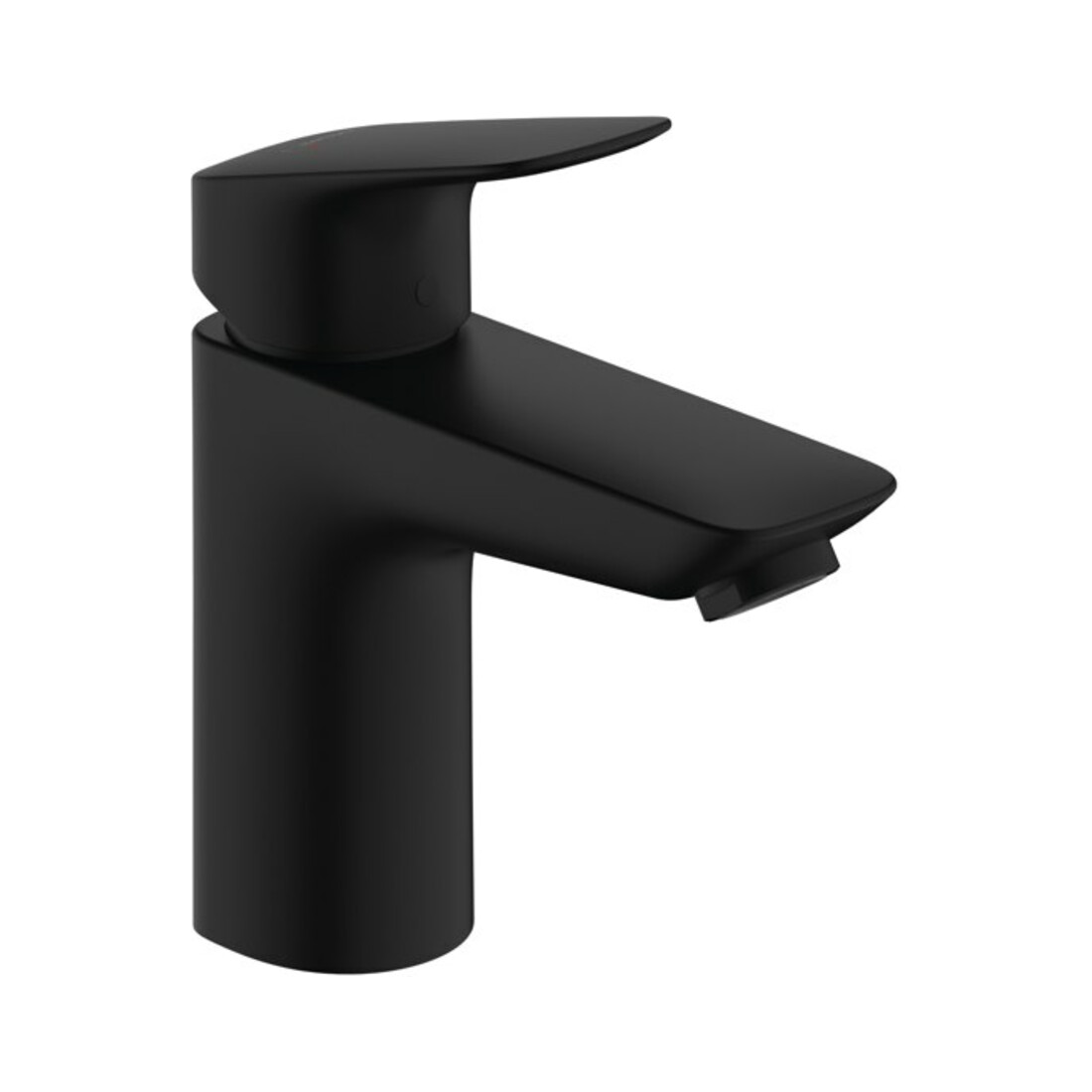 hansgrohe Einhebel-Waschtischarmatur Logis Met.-Zugst.-Abl., o CSt, A 108mm, ms