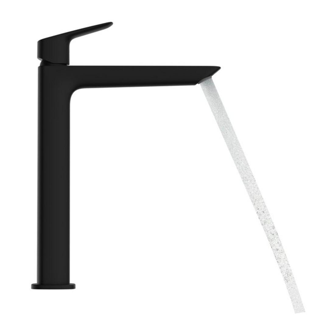 hansgrohe Einhebel-Waschtischarmatur Logis o. Abl.garn, Ausl. 172mm, matt-schwarz