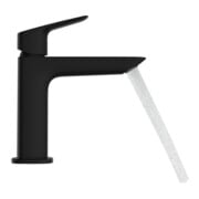 hansgrohe Einhebel-Waschtischarmatur Logis o. Abl.garn, UP, Ausl. 121mm, matt-sw-3