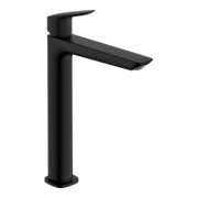 hansgrohe Einhebel-Waschtischarmatur Logis Zugst.Abl.Gar., Ausl. 172mm, matt-sw
