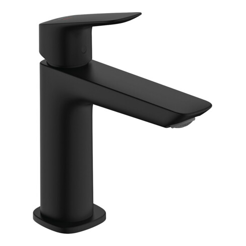 hansgrohe Einhebel-Waschtischarmatur Logis ZugstAblGar, m CSt, UP, A 121mm, matt-sw