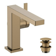 hansgrohe Einhebel-Waschtischarmatur Tecturis E A 155mm, m Pus-Op-Abl, brush. bron-4