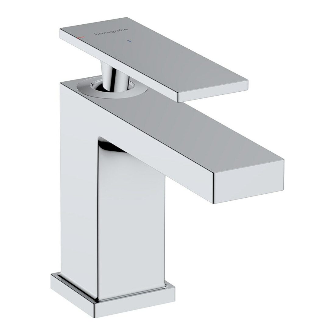 hansgrohe Einhebel-Waschtischarmatur Tecturis E Ausl. 122mm, m Zugst.Abl.Gar., chrom