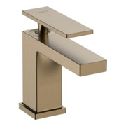 hansgrohe Einhebel-Waschtischarmatur Tecturis E Ausl. 122mm, o. Abl.garn, brushed bronze