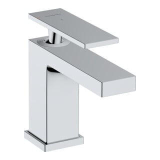 hansgrohe Einhebel-Waschtischarmatur Tecturis E Ausl. 122mm, ohne Ablaufgarnitur, chrom