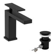 hansgrohe Einhebel-Waschtischarmatur Tecturis E Ausl. 144mm, m Zugst.Abl.Gar., matt-sw-3
