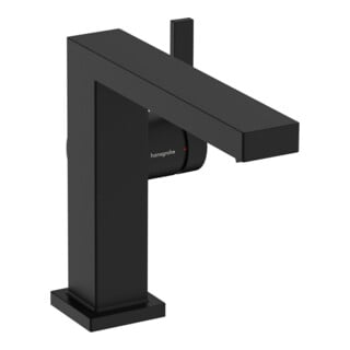 hansgrohe Einhebel-Waschtischarmatur Tecturis E Ausl. 155mm, m Zugst.Abl.Gar., matt-sw