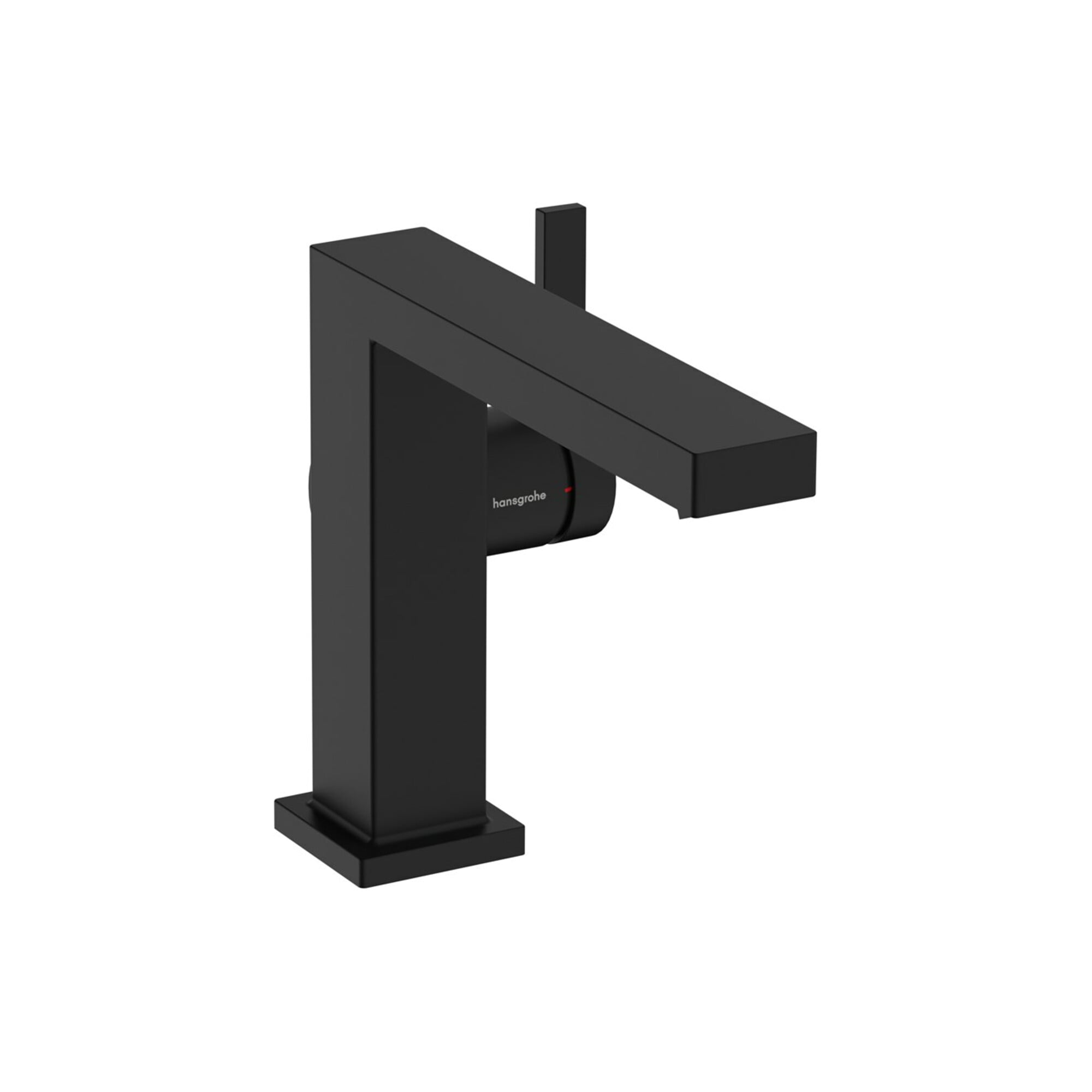 hansgrohe Einhebel-Waschtischarmatur Tecturis E Ausl. 155mm, m Zugst.Abl.Gar., matt-sw