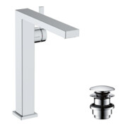 hansgrohe Einhebel-Waschtischarmatur Tecturis E Ausl. 197mm, m Push-Open-Ablaufg., chrom-3