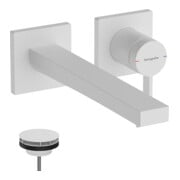 hansgrohe Einhebel-Waschtischarmatur Tecturis E Ausl. 225mm, UP, f Wandmontage, mattweiß-3