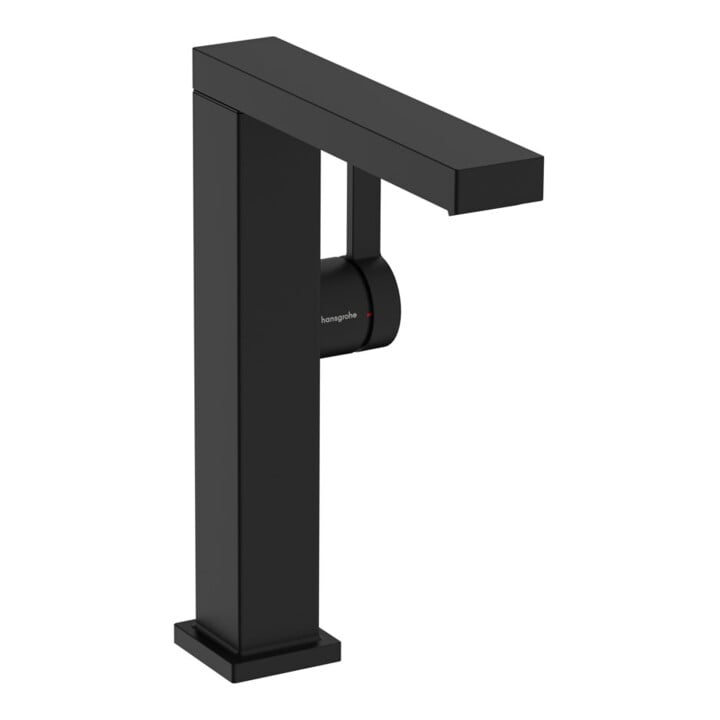 hansgrohe Einhebel-Waschtischarmatur Tecturis E F A 243mm, m Push-Open-Ablaufg., matt-sw