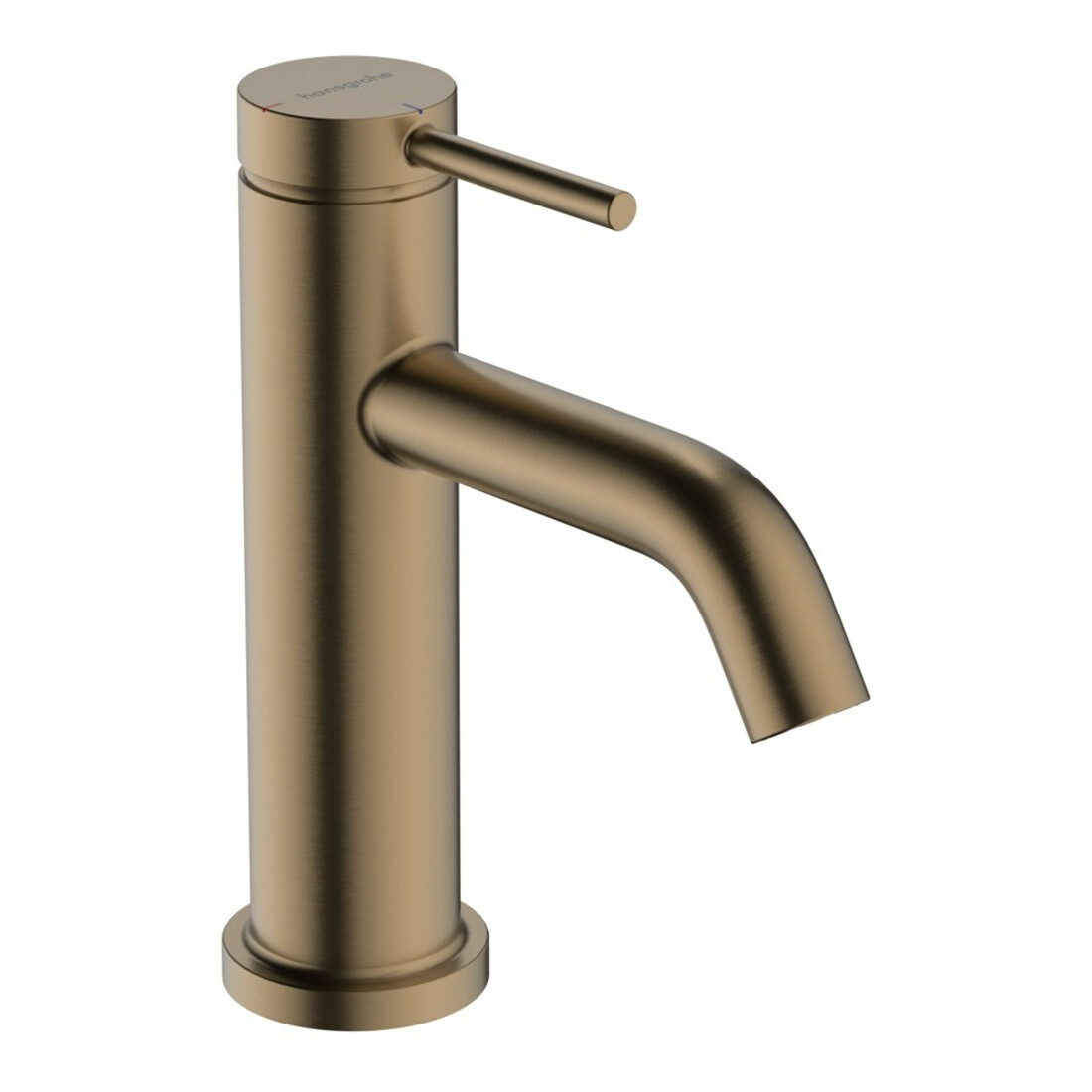 hansgrohe Einhebel-Waschtischarmatur Tecturis S A 108mm, m Zugst.Abl.Gar., brush. bron
