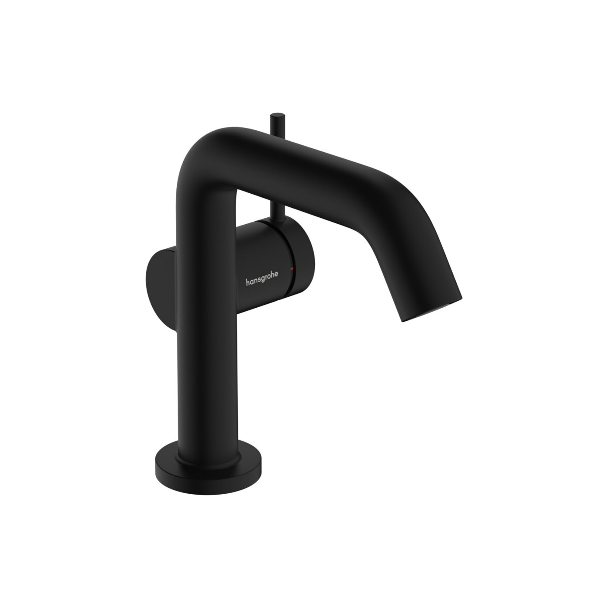 hansgrohe Einhebel-Waschtischarmatur Tecturis S A 130mm, m Push-Open-Ablaufg., matt-sw