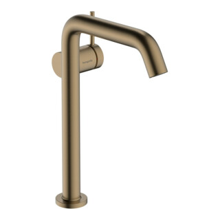 hansgrohe Einhebel-Waschtischarmatur Tecturis S A 167mm, m Pus-Op-Abl, brush. bron