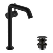 hansgrohe Einhebel-Waschtischarmatur Tecturis S A 167mm, m Push-Open-Ablaufg., matt-sw-3