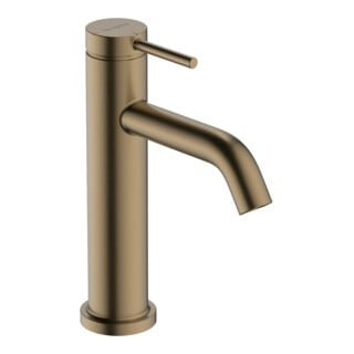 hansgrohe Einhebel-Waschtischarmatur Tecturis S Ausl. 116mm, o. Abl.garn, brushed bronze