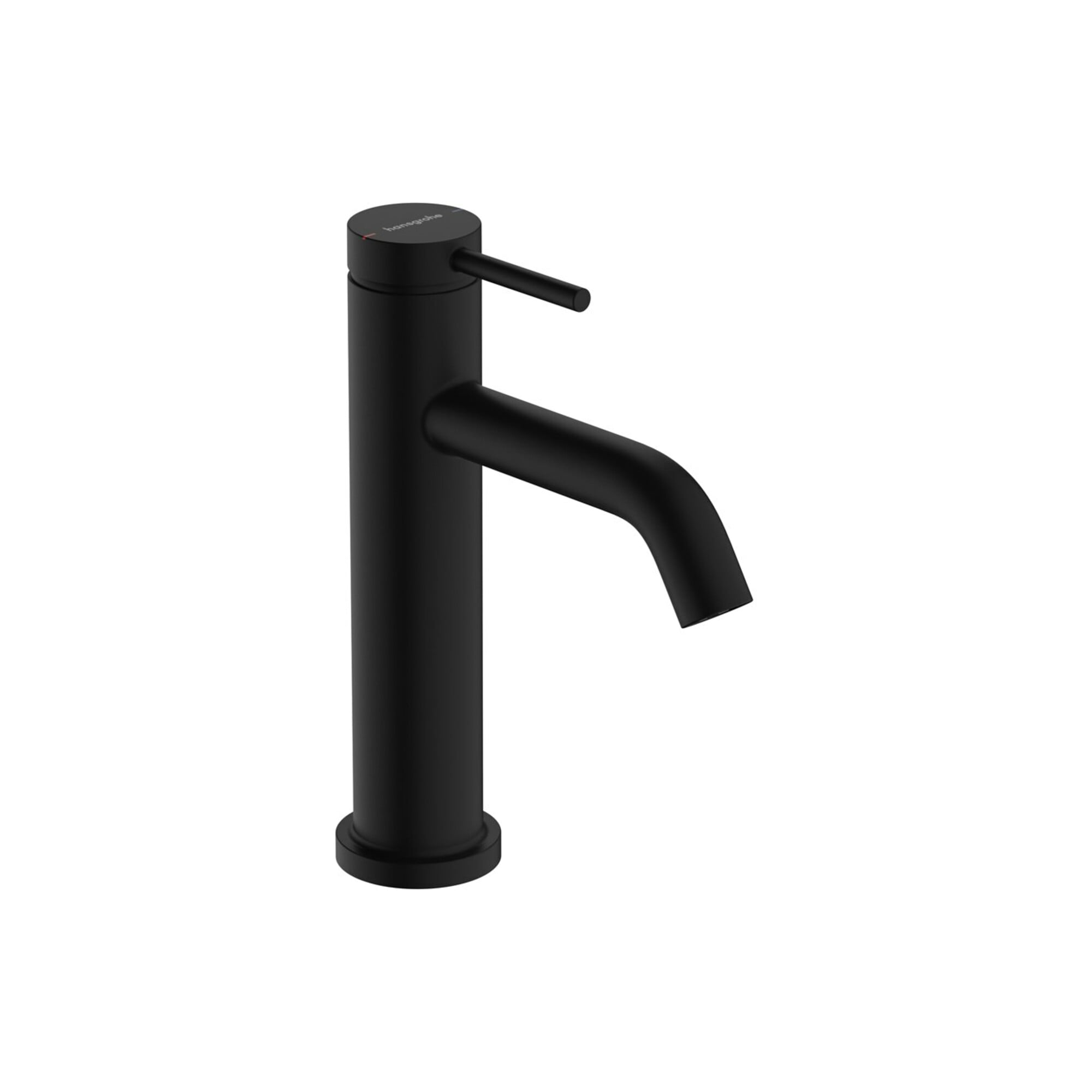 hansgrohe Einhebel-Waschtischarmatur Tecturis S Ausl. 116mm, o. Abl.garn, mattschwarz