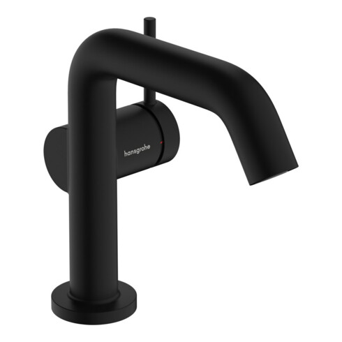 hansgrohe Einhebel-Waschtischarmatur Tecturis S Ausl. 130mm, m Zugst.Abl.Gar., matt-sw