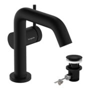 hansgrohe Einhebel-Waschtischarmatur Tecturis S Ausl. 130mm, m Zugst.Abl.Gar., matt-sw-3